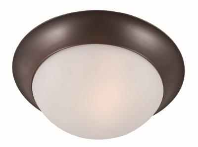 One Light Flush Mount - Oil Rubbed Bronze