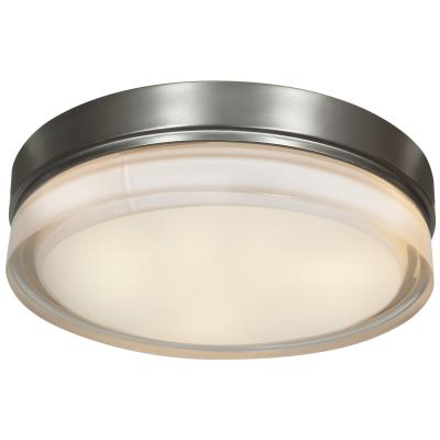 Access - 20776LEDD-BS/OPL - Solid - LED Flush Mount - Brushed Steel