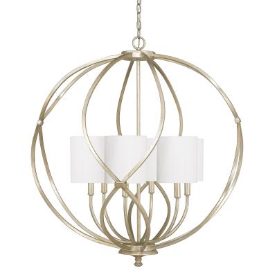 Capital Lighting - 4720WG-565 - Bailey - Six Light Pendant - Winter Gold