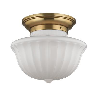 Hudson Valley - 5015F-AGB - Dutchess - Two Light Flush Mount - Aged Brass