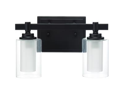 Two Light Vanity - Espresso