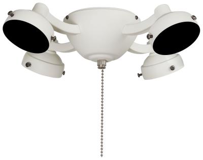 Minka Aire - Four Light Fan Light Kit - Shell White