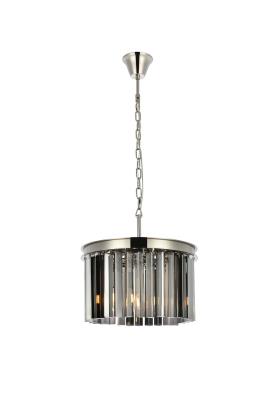 Elegant Lighting - 1208D16PN-SS/RC - Sydney - Three Light Pendant - Polished Nickel