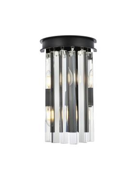 Elegant Lighting - 1208W8MB/RC - Sydney - Two Light Wall Sconce - Matte Black