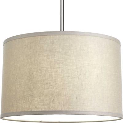 Starlight Lighting Progress Canada Markor Drum Shade Harvest Linen
