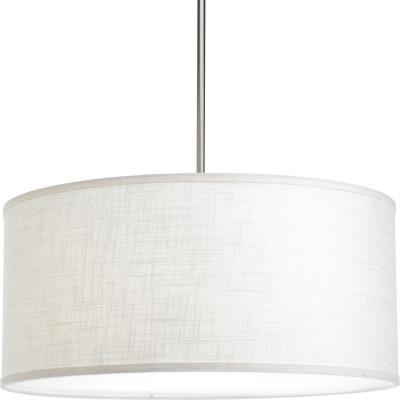 Starlight Lighting Progress Canada Markor Drum Shade Summer Linen