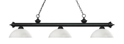 Three Light Billiard - Matte Black