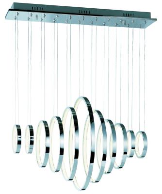 LED Pendant - Polished Chrome