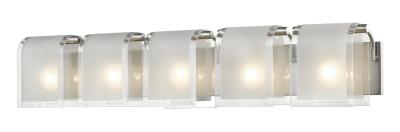 Five Light Vanity - Brushed Nickel