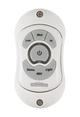 Fanimation - TR28 - Controls - Hand Held Remote Reversing - Fan Speed/Light-WH - White