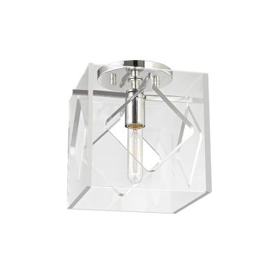 Hudson Valley - 5909F-PN - Travis - One Light Flush Mount - Polished Nickel