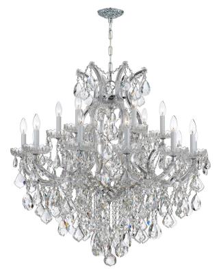 Ge Lighting Crystorama 4418 Ch Cl I Maria Theresa 19 Light Chandelier