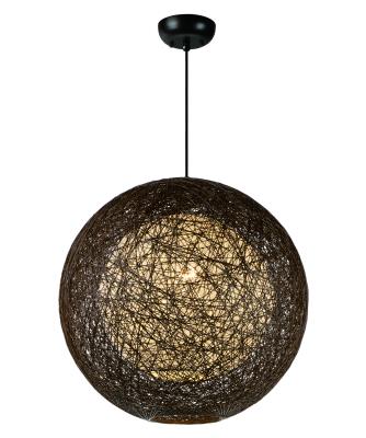 One Light Outdoor Pendant - Chocolate