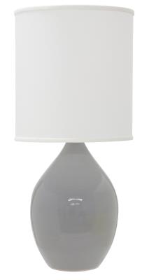 House of Troy - GS401-GG - Scatchard - One Light Table Lamp - Gray Gloss