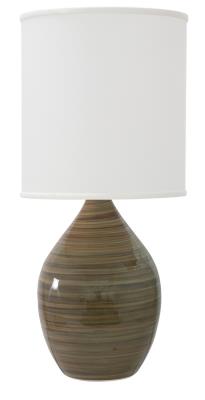 House of Troy - GS401-TE - Scatchard - One Light Table Lamp - Tigers Eye