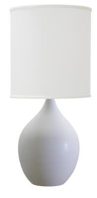 House of Troy - GS401-WM - Scatchard - One Light Table Lamp - White Matte