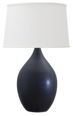 House of Troy - GS402-BM - Scatchard - One Light Table Lamp - Black Matte