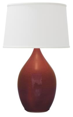 House of Troy - GS402-CR - Scatchard - One Light Table Lamp - Copper Red