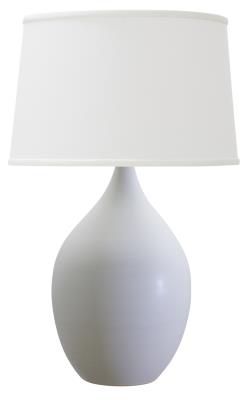 House of Troy - GS402-WM - Scatchard - One Light Table Lamp - White Matte