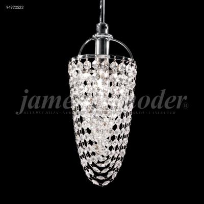 Muska Lighting One Light Mini Pendant Silver