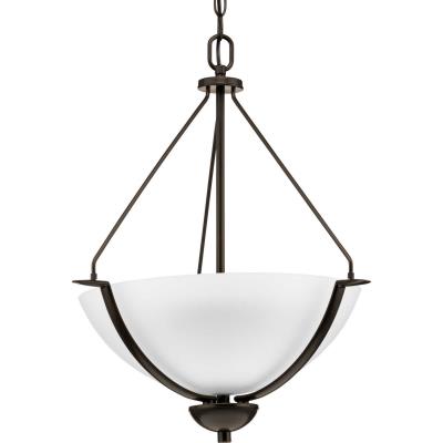 Progress Canada - P3912-20W - Bravo - Three Light Pendant - Antique Bronze