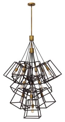 LED Foyer Pendant - Bronze