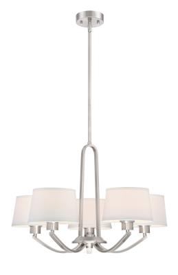 Designers Fountain - 88585-SP - Chandelier - Satin Platinum