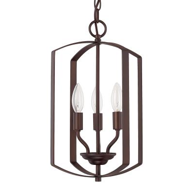 Capital Lighting - 515831BZ - Folsom - Three Light Foyer Pendant - Bronze