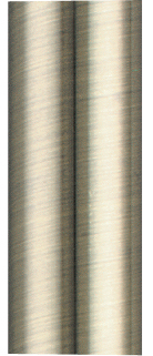 DR1-18AB - Downrod - Antique Brass