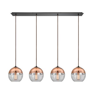 Four Light Pendant - Oil Rubbed Bronze