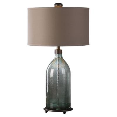 One Light Table Lamp - Dark Oxidized Bronze