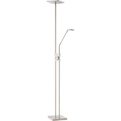 Wolfers Lighting Quoizel Q2604fbn Led Floor Lamp Brushed Nickel