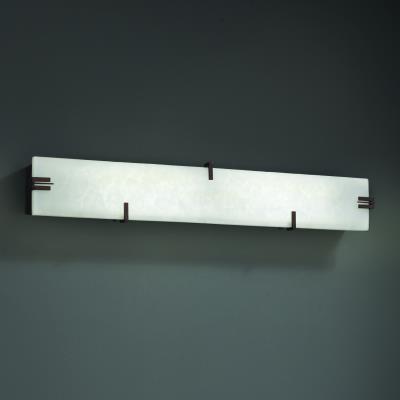 Justice Designs - CLD-8880-DBRZ - Clouds - LED Linear Bath Bar - Dark Bronze