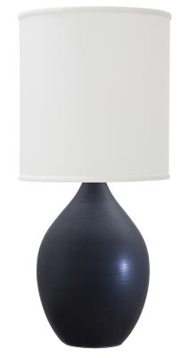 House of Troy - GS301-BM - Scatchard - One Light Table Lamp - Black Matte