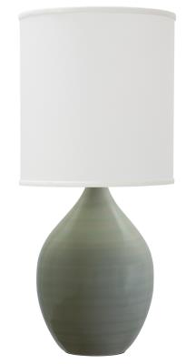 House of Troy - GS301-CG - Scatchard - One Light Table Lamp - Celadon