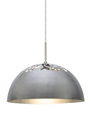 Besa - 1JT-GORDY-LED-SN - One Light Pendant - Satin Nickel