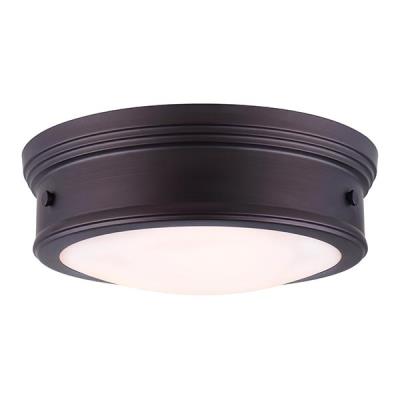 Two Light Flush Mount - Oil Rubbed Bronze