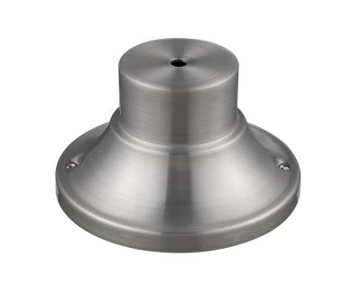 Outdoor Pier Mount - Brushed Aluminum