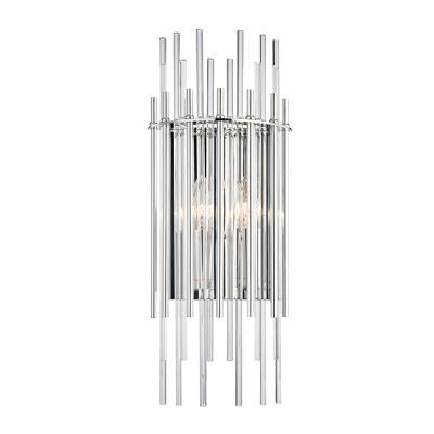 Two Light Wall Sconce - Polished Nickel