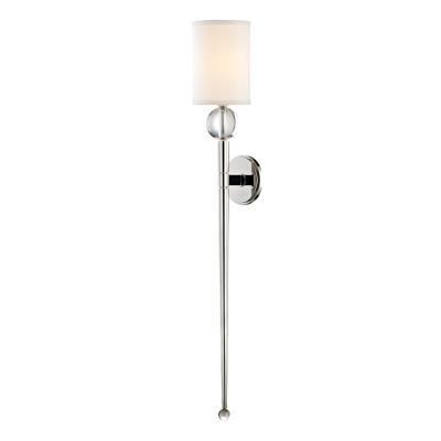 One Light Wall Sconce - Polished Nickel