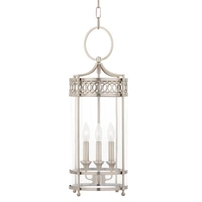 Three Light Pendant - Antique Nickel