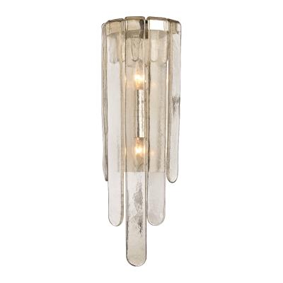 Two Light Wall Sconce - Polished Nickel