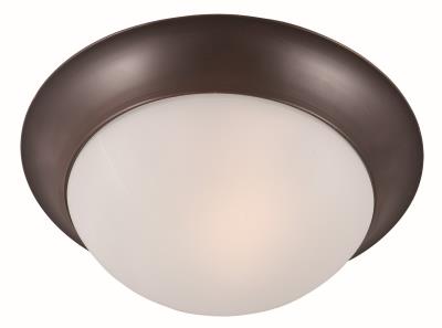 Two Light Flush Mount - Oil Rubbed Bronze