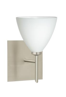 One Light Wall Sconce - Satin Nickel