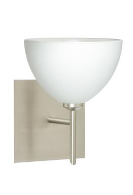 One Light Wall Sconce - Satin Nickel