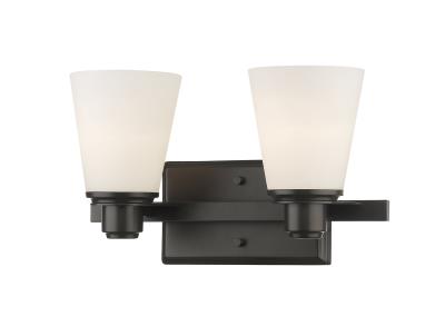 Two Light Vanity - Bronze