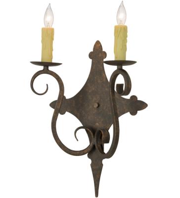 2-Light Angelique Wall Sconce