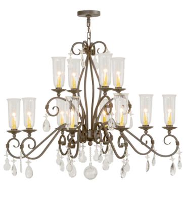 2nd Avenue - 871500.48.X - 12 Light Chandelier - Cajun Spice