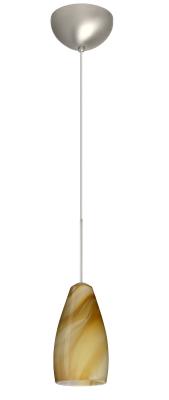 Besa - 1XC-7198HN-SN - Karli - One Light Pendant - Satin Nickel