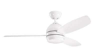 Kichler Canada - 330002WH - Vassar - 52``Ceiling Fan - White Kichler Canada - 330002WH - Vassar - 52``Ceiling Fan - White